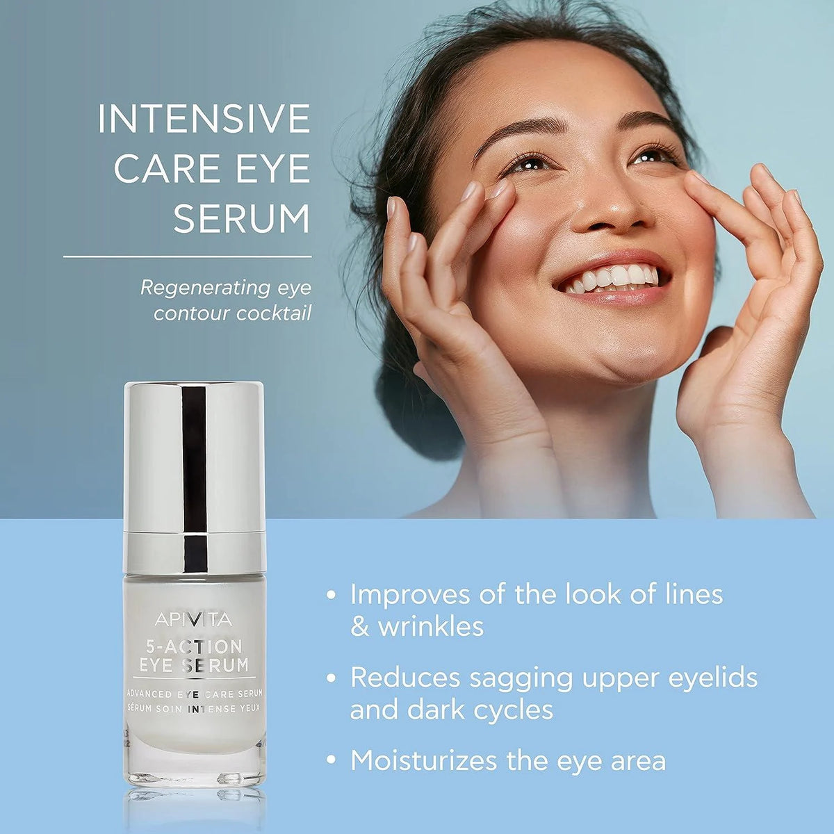 Apivita 5-Action Intensive Care Eye Serum 15ml