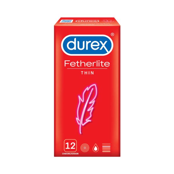 Durex Fetherlite Thin Condoms 12 Pack