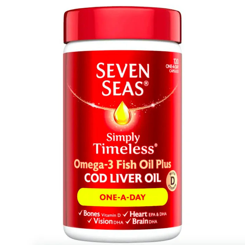 Seven Seas Cod Liver Oil x120 Capsules
