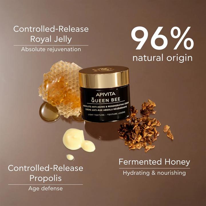 Apivita Queen Bee Light  Cream 50ml