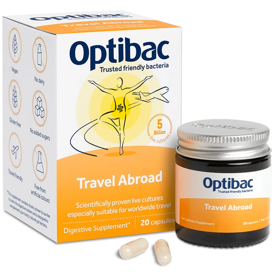 Optibac For Travel Abroad x20 Capsules