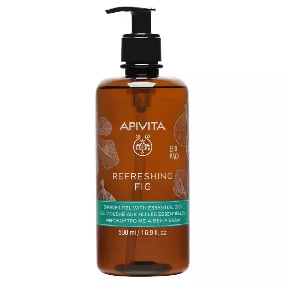 Apivita Refreshing Fig Shower Gel 500ml