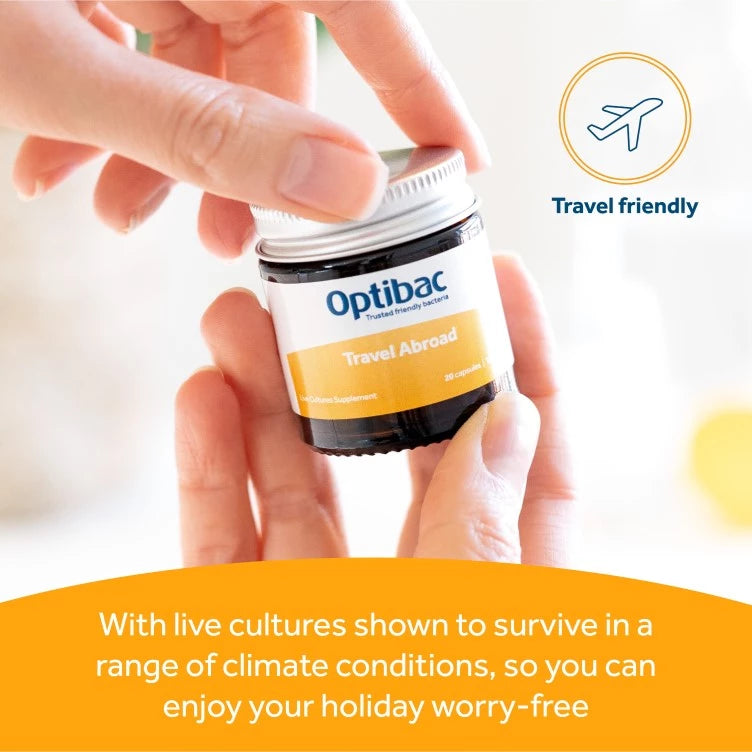 Optibac For Travel Abroad x20 Capsules