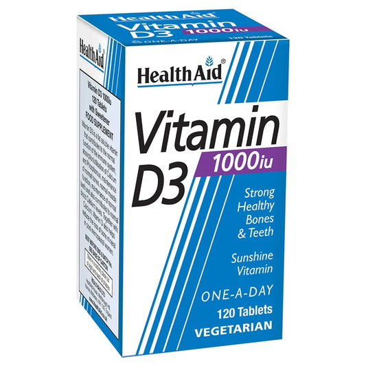 Health Aid Vitamin D3 100iu x120 Tablets