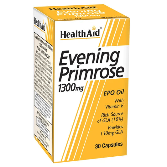 Health Aid Evening Primrose 1300mg x30 Capsules