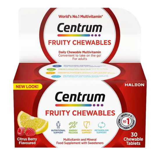 Centrum Fruity Chewables x30 Tablets