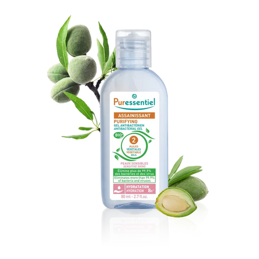 Puressentiel Purifying Antibacterial Gel Sensitive Skin 80ml
