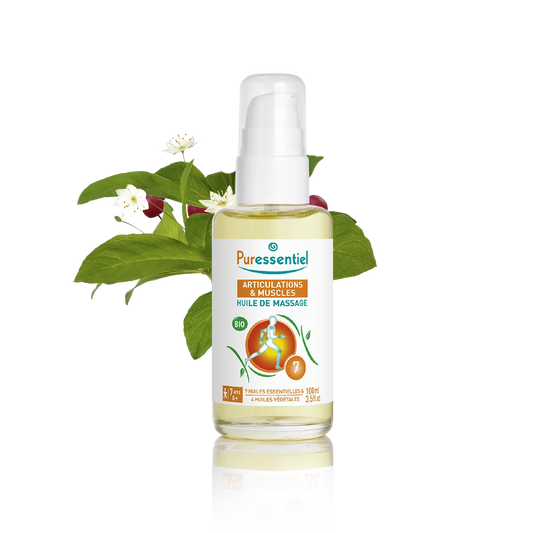 Puressentiel Organic Muscle Relaxing Massage Oil 100ml