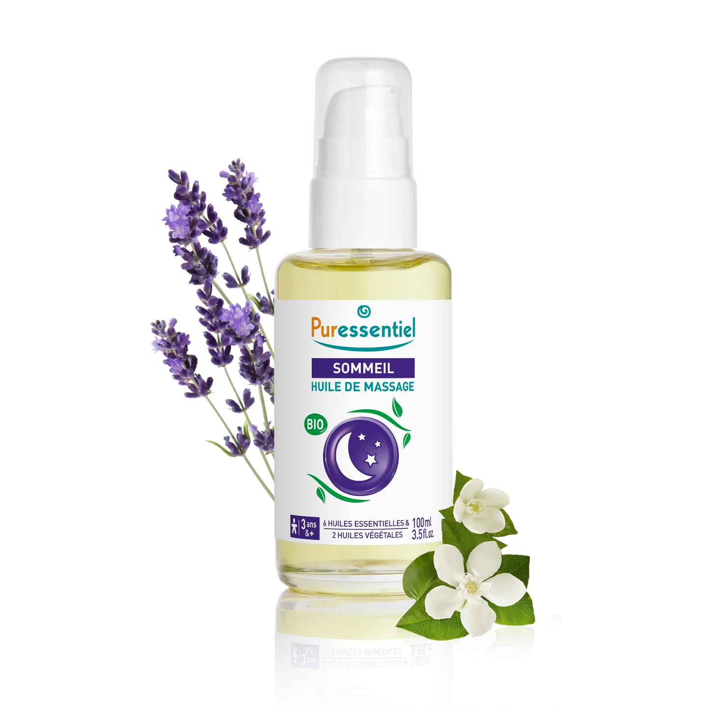 Puressentiel Rest & Relax Organic Massage Oil 100ml