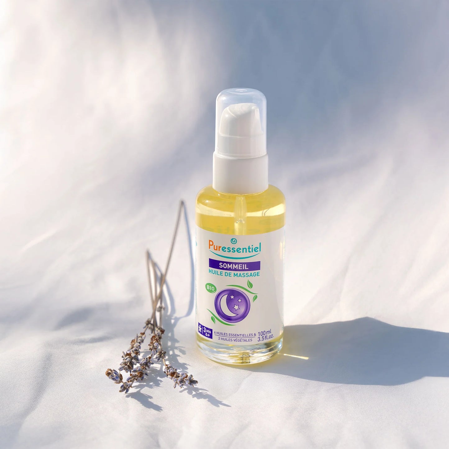 Puressentiel Rest & Relax Organic Massage Oil 100ml