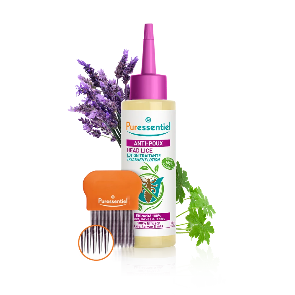 Puressentiel Head Lice Treatment Lotion + Comb 100ml