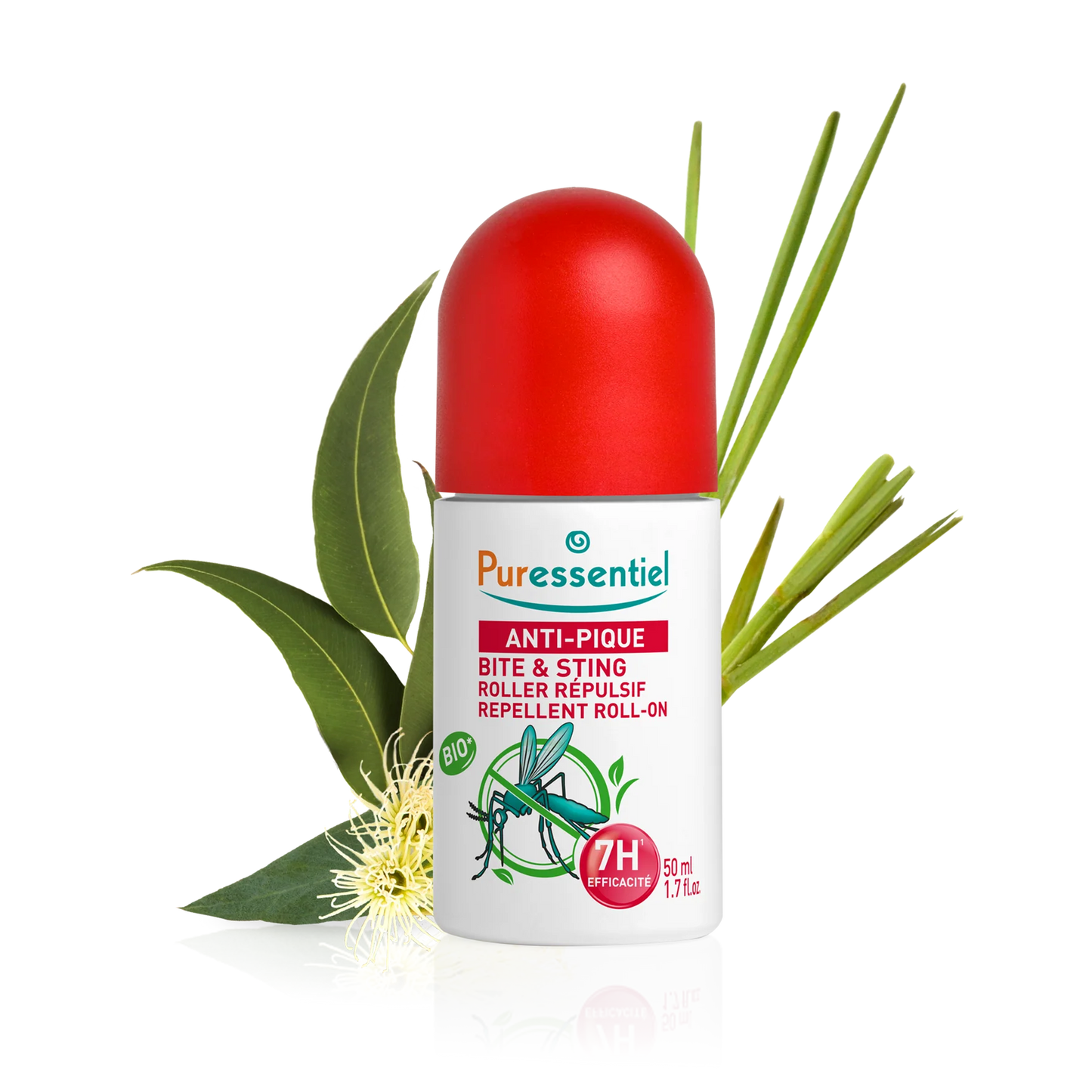 Puressentiel Bite & Sting Face & Body Repellent Roll-On 50ml