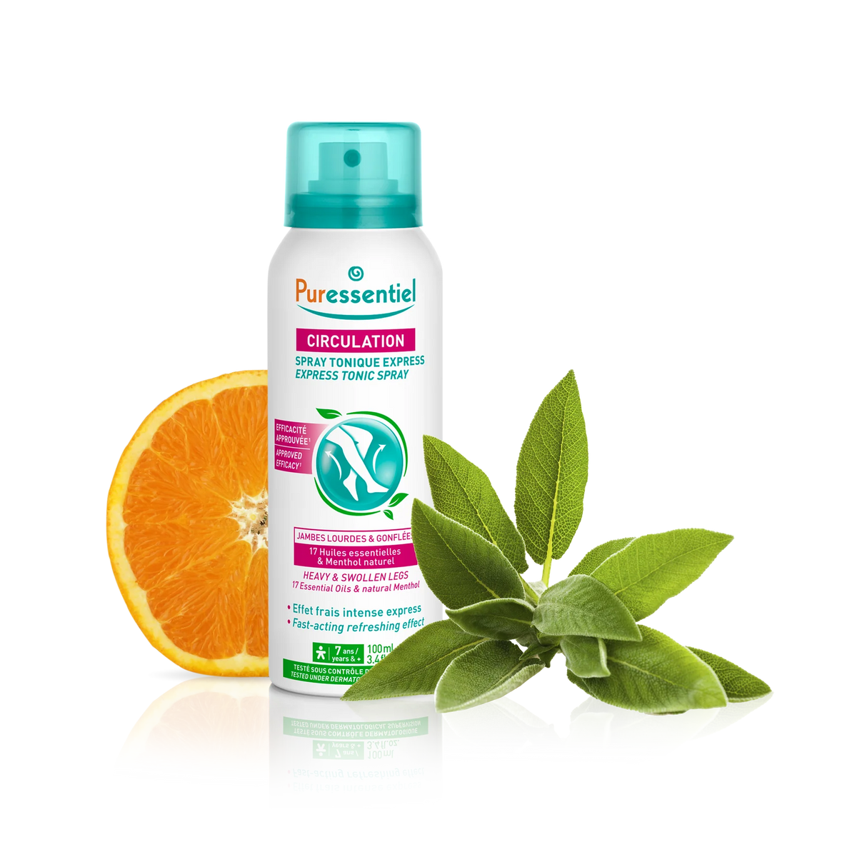 Puressentiel Circulation Express Tonic Spray 100ml