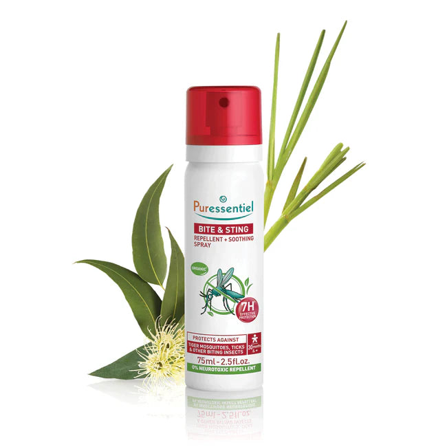 Puressentiel Bite & Sting Repellent + Soothing Spray 75ml