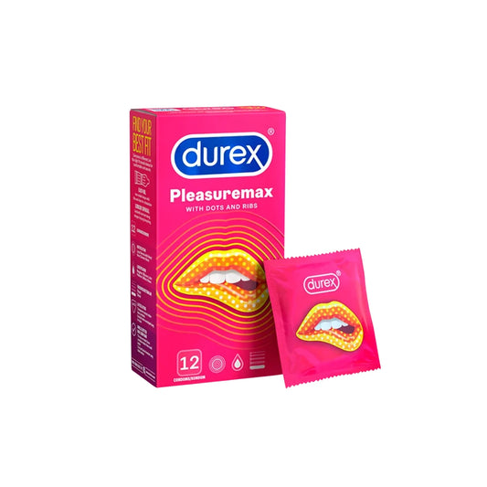 Durex Pleasuremax Condoms 12 Pack
