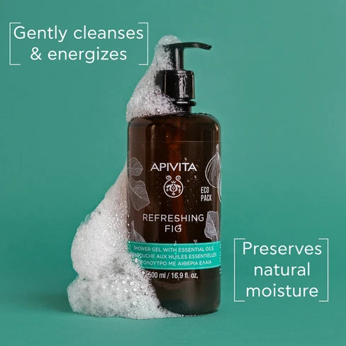 Apivita Refreshing Fig Shower Gel 500ml