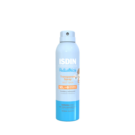 Isdin Fotoprotector ISDIN Transparent Spray Wet Skin Pediatrics SPF 50