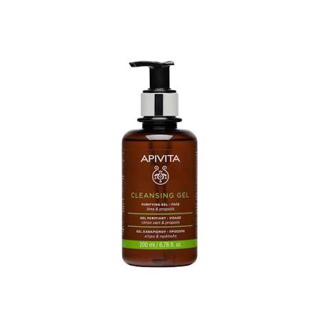 Apivita Face Cleansing Purifying Gel 200ml
