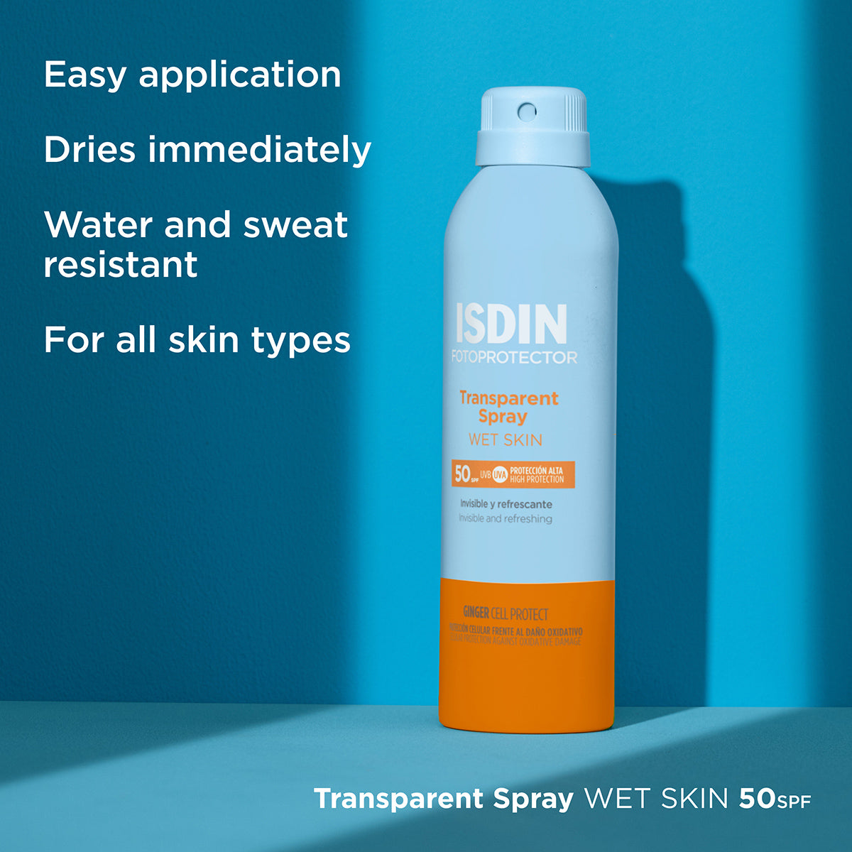 Isdin Fotoprotector ISDIN Transparent Spray Wet Skin SPF 50 250ml